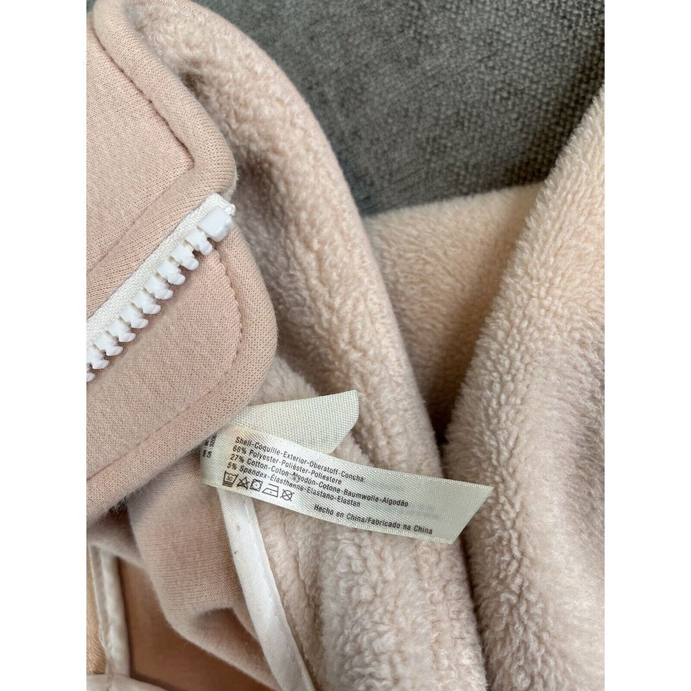 Free People FP Movement Jacket Womens (M) Pink Timeless Fleece Zip Deep Pile - Picture 7 of 8
